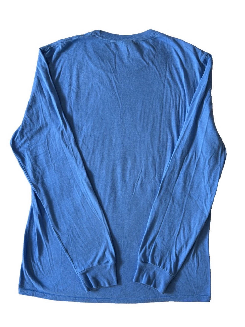 Men’s Blue United Long-Sleeve T-Shirt in Size M - Picture 2 of 4